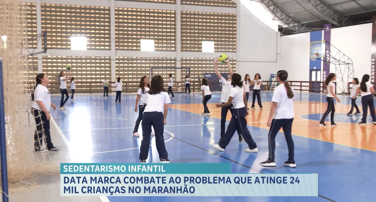 Sedentarismo infantil: mais de 24 mil crianças no Maranhão estão acima do peso