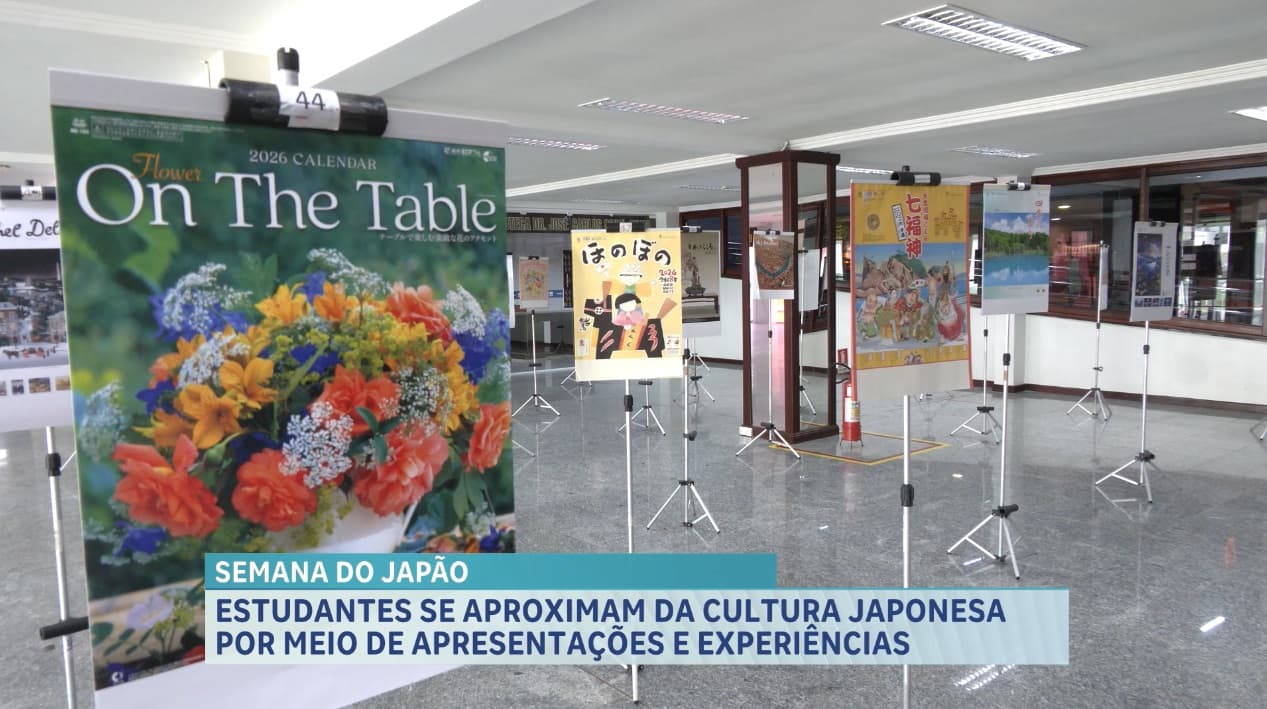 Estudantes se aproximam da cultura japonesa por meio de apresentações e experiências culturais