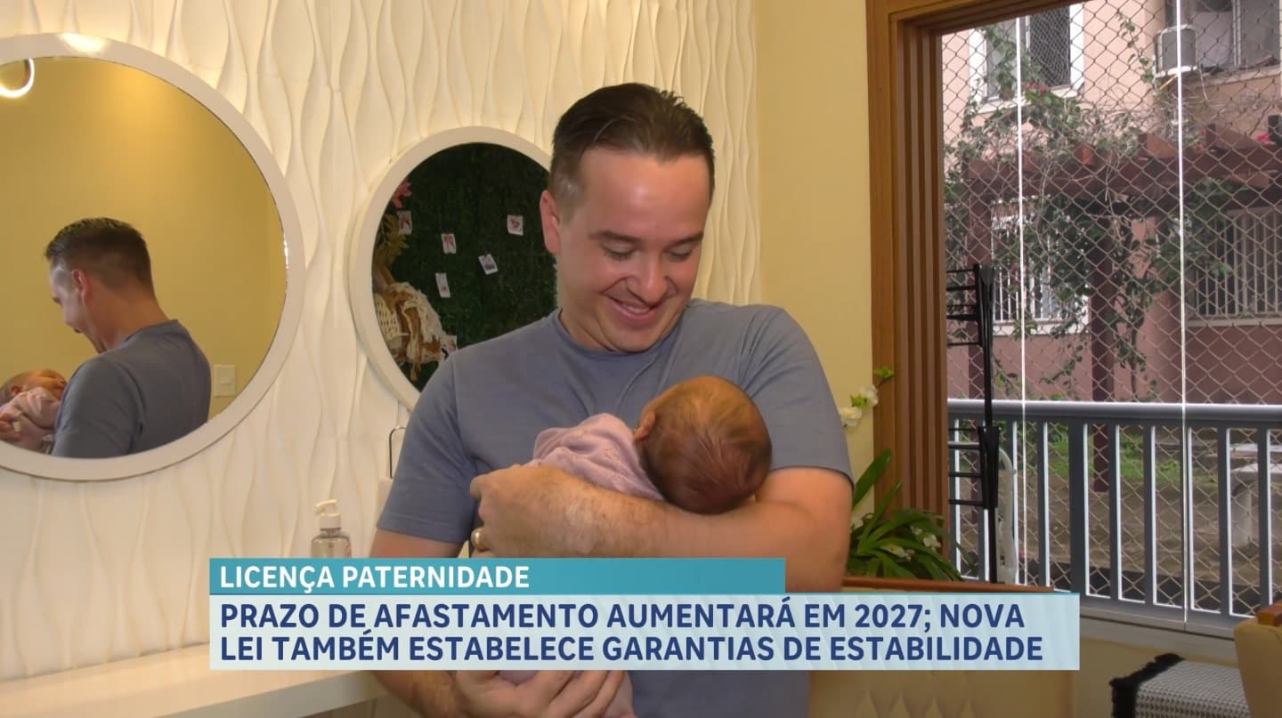 Nova lei estabelece ampliação gradual da licença-paternidade no Brasil
