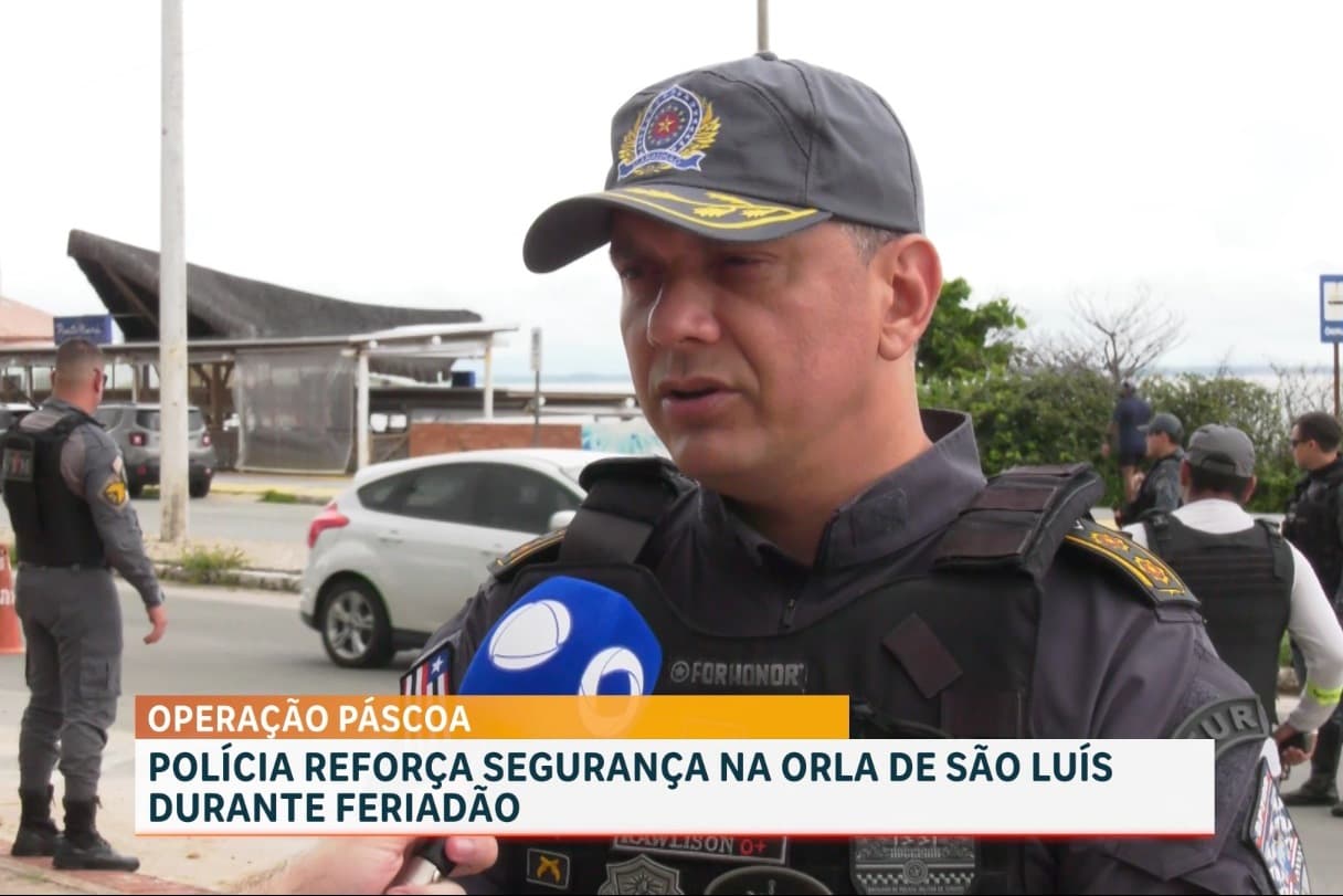 Polícia Militar de Turismo inicia Operação Páscoa na orla de São Luís