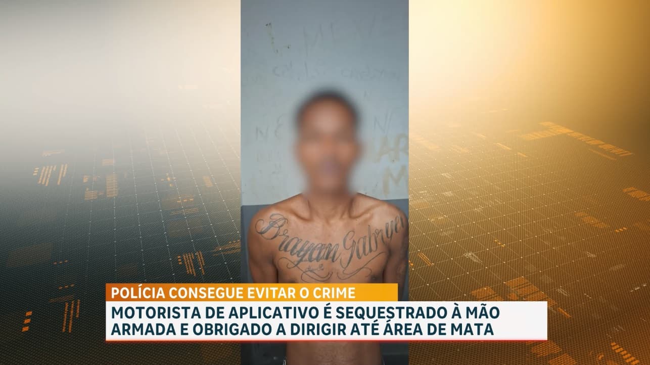 PM resgata motorista por aplicativo vítima de sequestro à mão armada, em São Luís