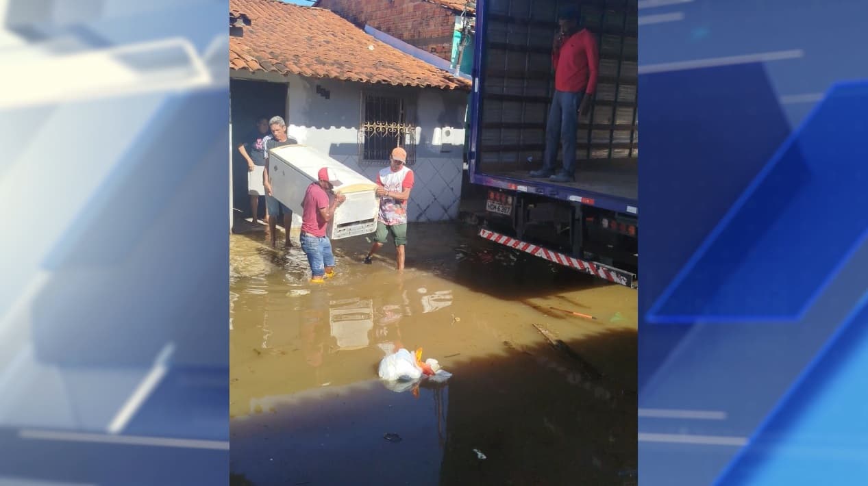 Pedreiras decreta situação de emergência após aumento no nível do Rio Mearim