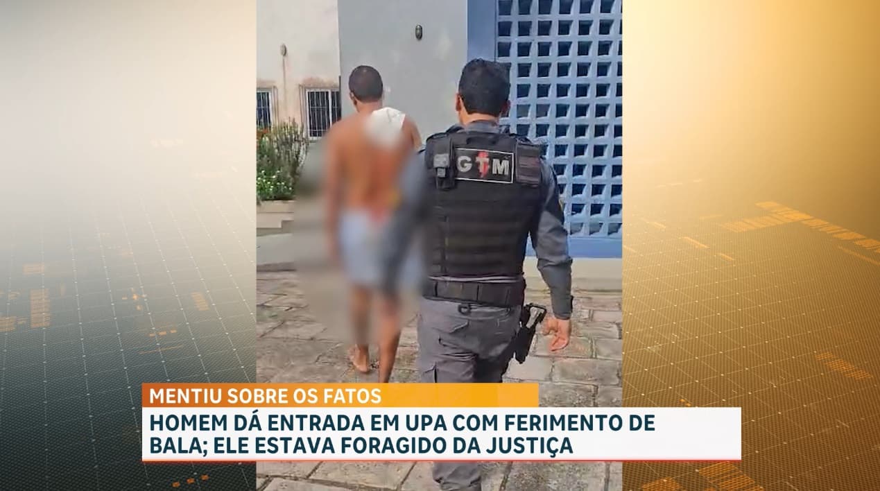 Foragido da justiça é preso dentro da UPA do Araçagy após buscar socorro por baleamento