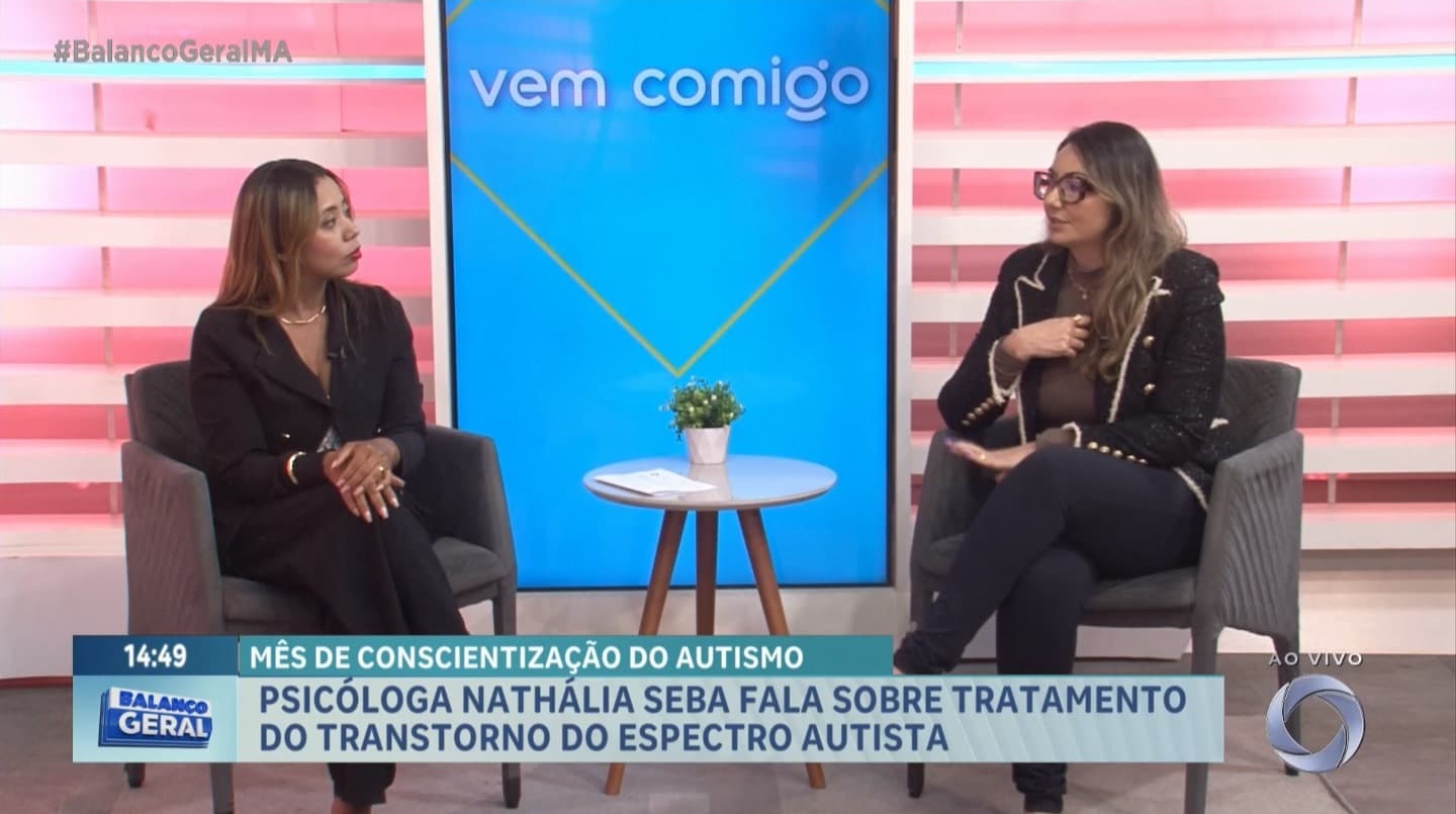 Vem Comigo: psicóloga Nathália Seba discute diagnóstico e inclusão no Mês de Conscientização do Autismo