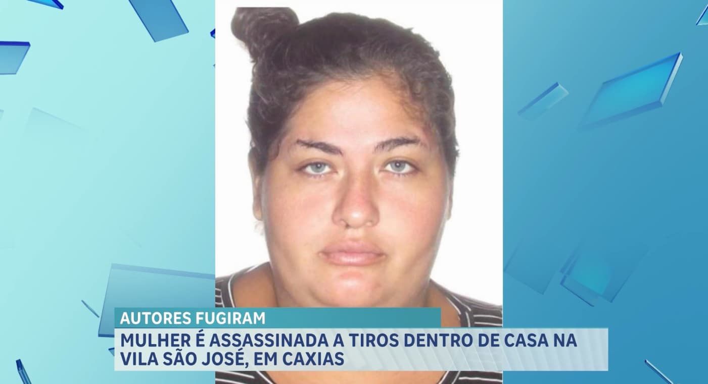 Mulher é assassinada a tiros dentro de casa em Caxias e crime choca moradores