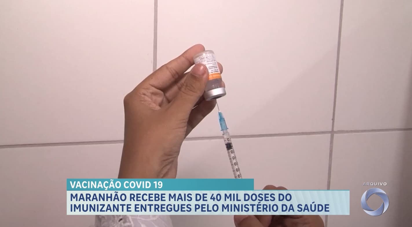 Maranhão recebe novas doses e reforça vacinação contra a Covid-19