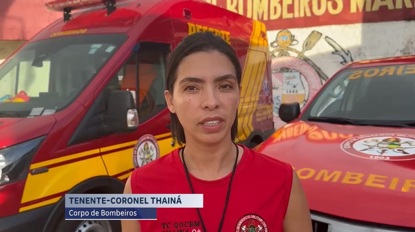Jovem é resgatada com vida após afogamento na Praia do Caolho, em São Luís