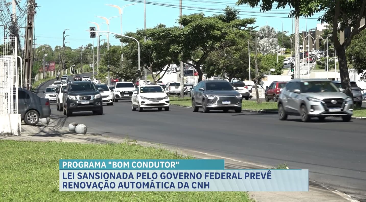 Nova lei prevê renovação automática da CNH para bons condutores