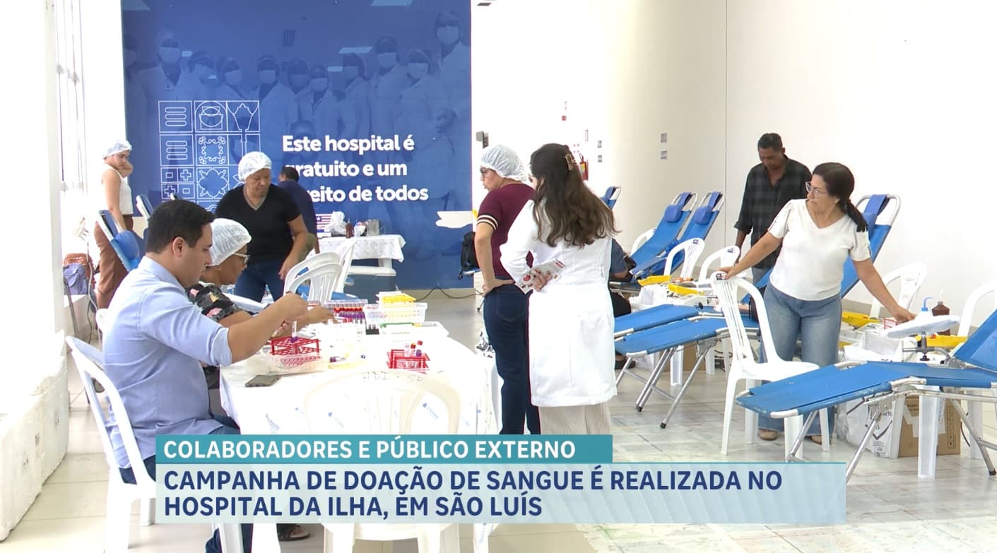 Hospital da Ilha promove campanha de doação de sangue para reforçar estoques no período de Carnaval