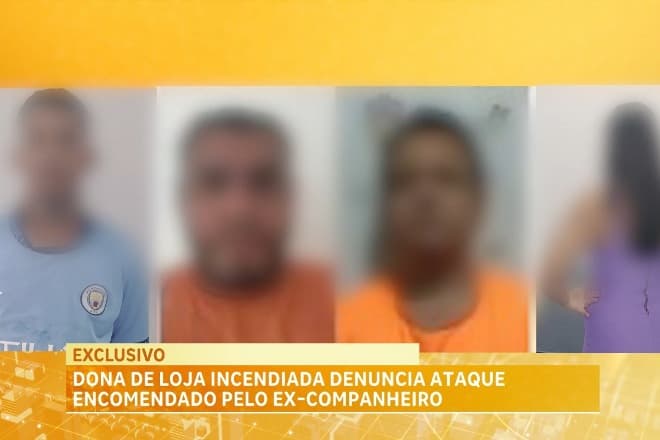 Caso Ellen: ex-companheiro e comparsas são presos por suspeita de incendiar loja, em São Luís