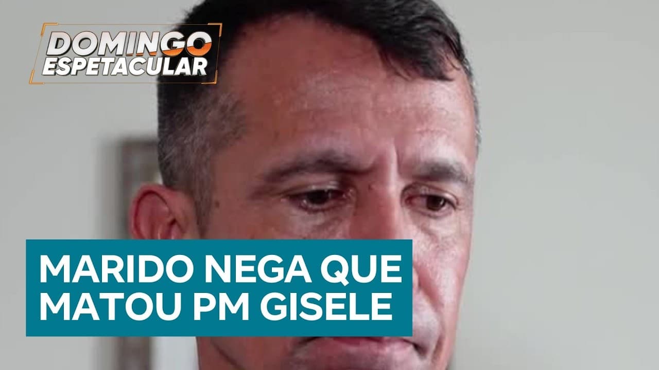 Caso PM Gisele: em entrevista exclusiva a Cabrini, coronel nega acusações de ter matado a esposa