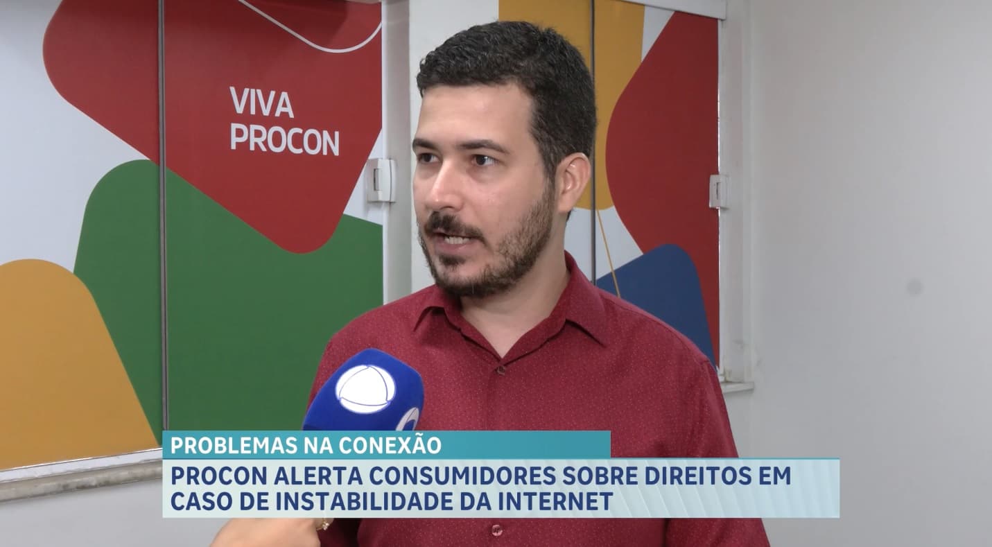 PROCON alerta para direitos garantidos diante de prejuízos causados por instabilidade de internet