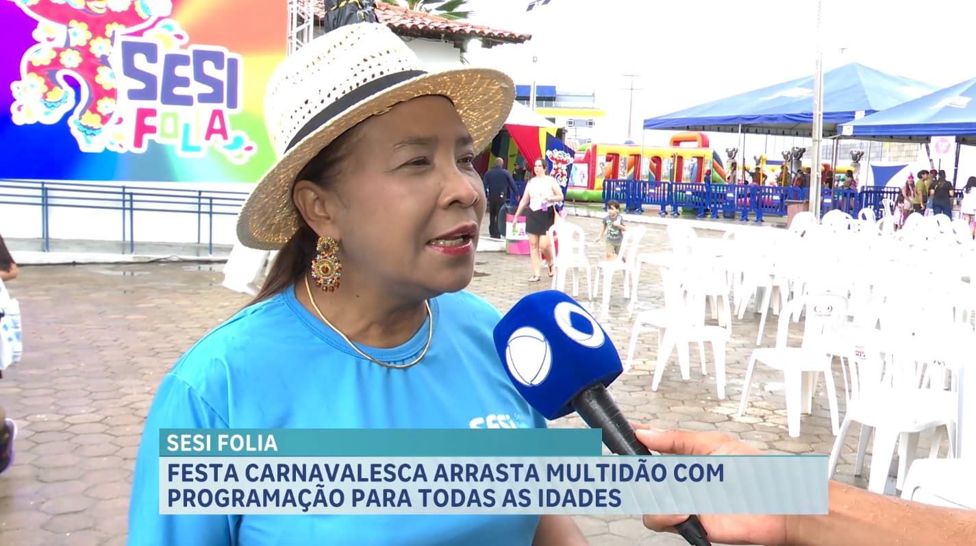 SESI Folia reúne famílias e celebra a tradição do carnaval no Maranhão