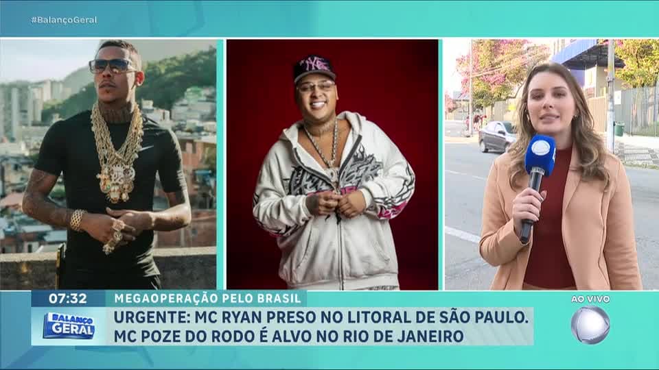 MC Ryan e MC Poze do Rodo são presos suspeitos de lavagem de dinheiro para o tráfico