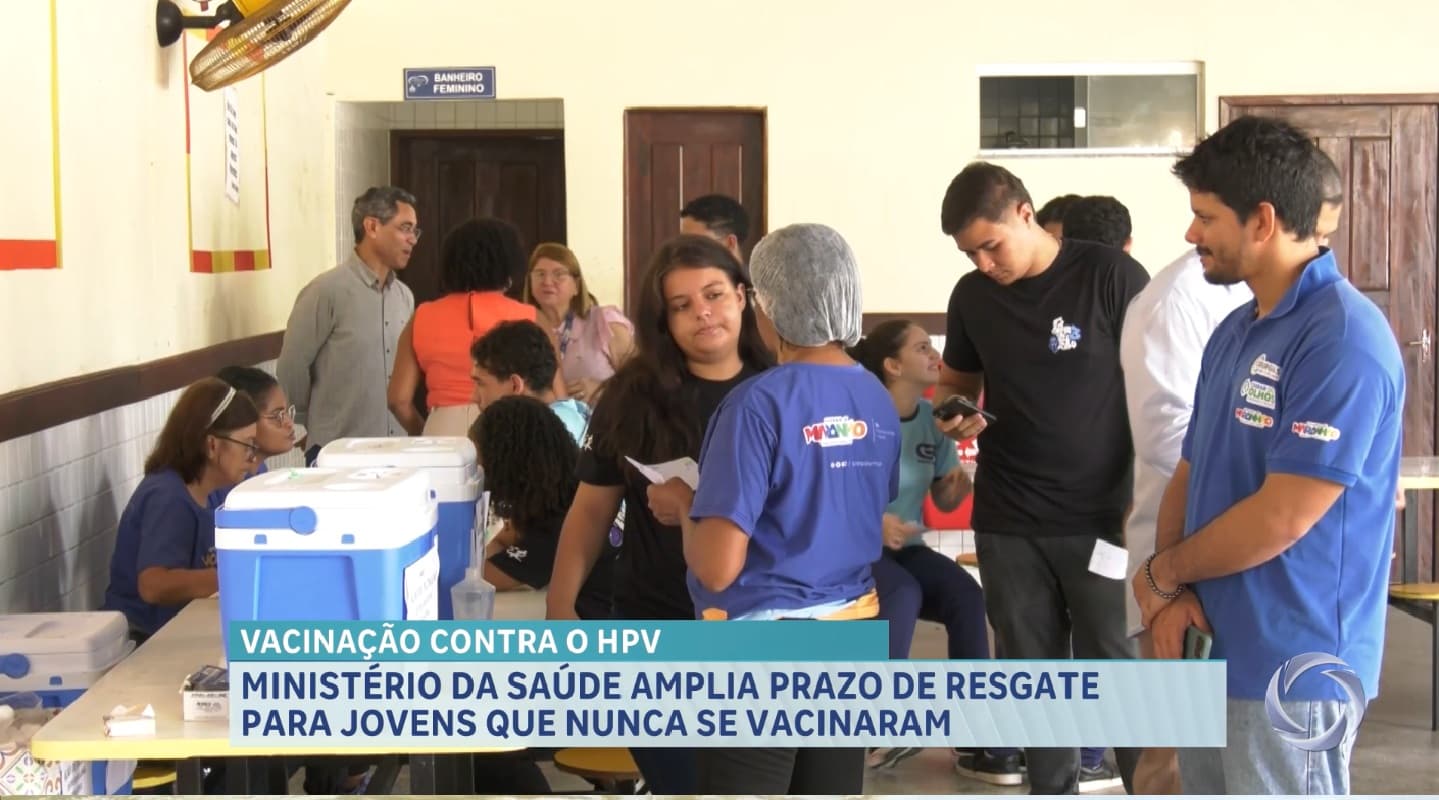 O Ministério da Saúde estendeu a campanha de vacinação contra o HPV até o mês de junho