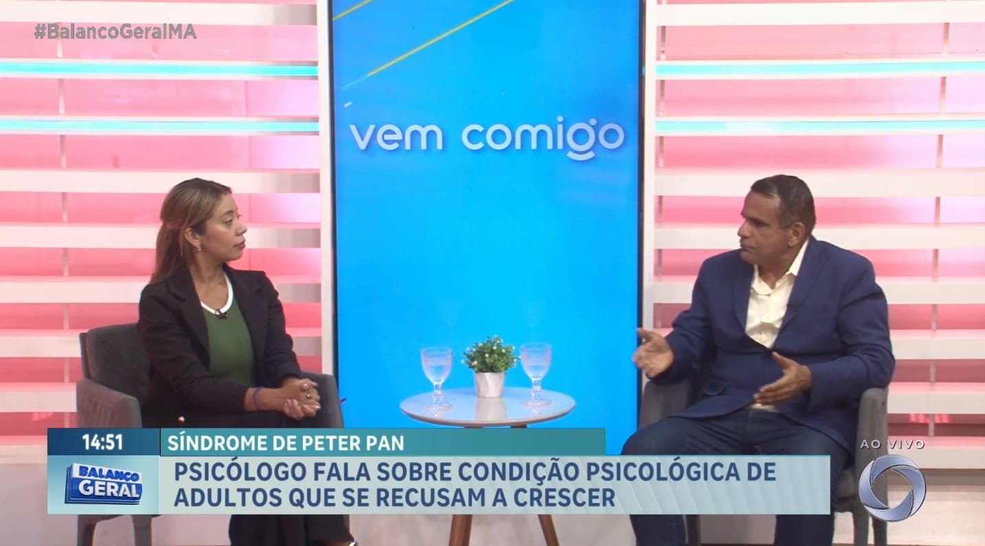 Vem Comigo: psicólogo fala sobre síndrome que dificulta o crescimento da mentalidade de adultos
