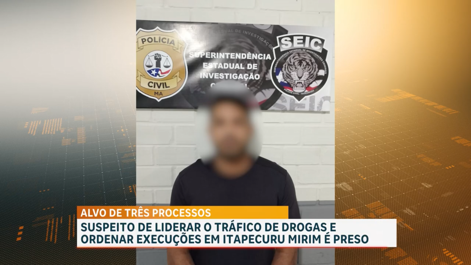Polícia Civil prende em São Luís suspeito de chefiar tráfico de drogas em Itapecuru-Mirim