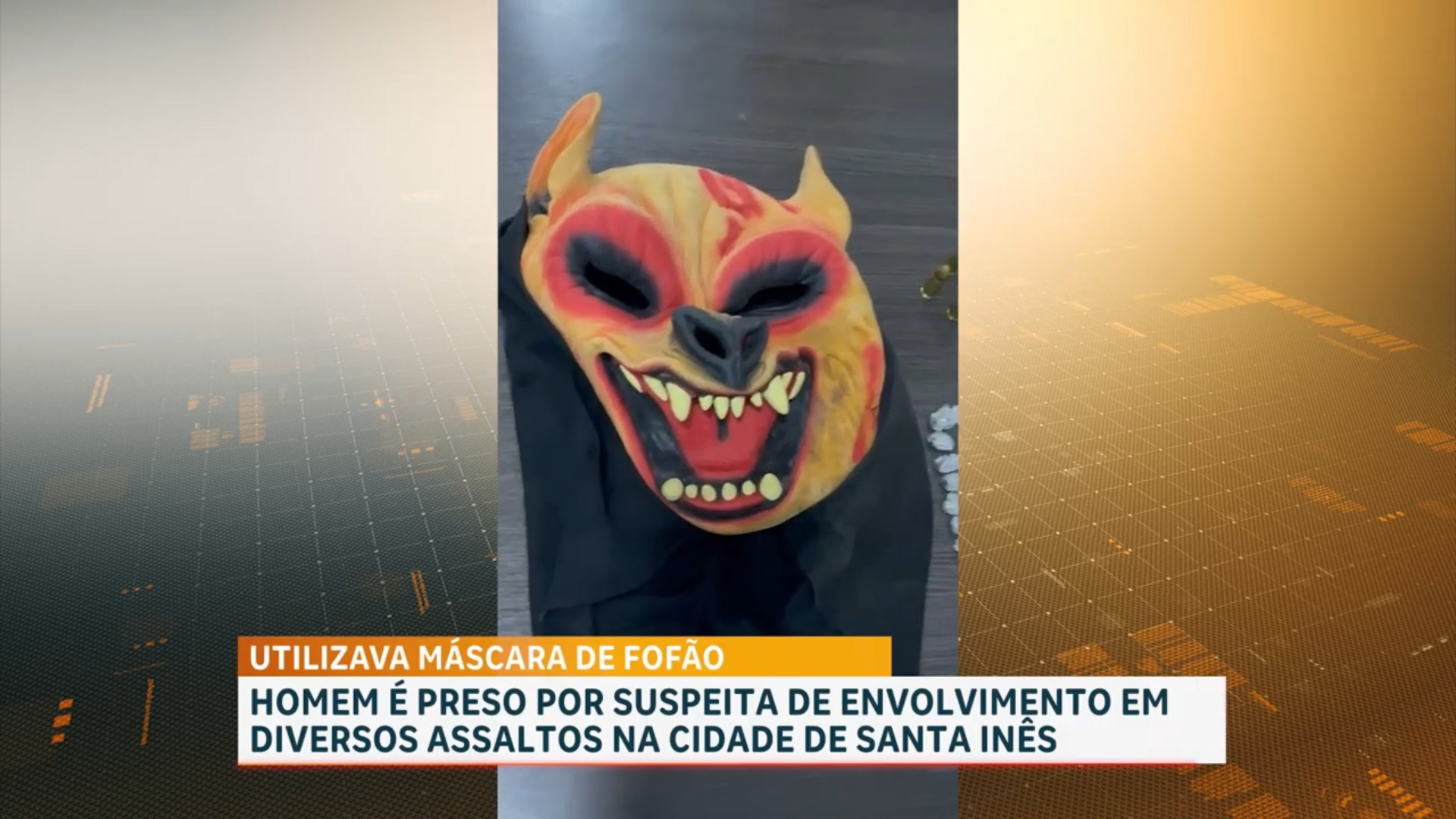 Homem suspeito de assaltos com máscara é preso em Santa Inês