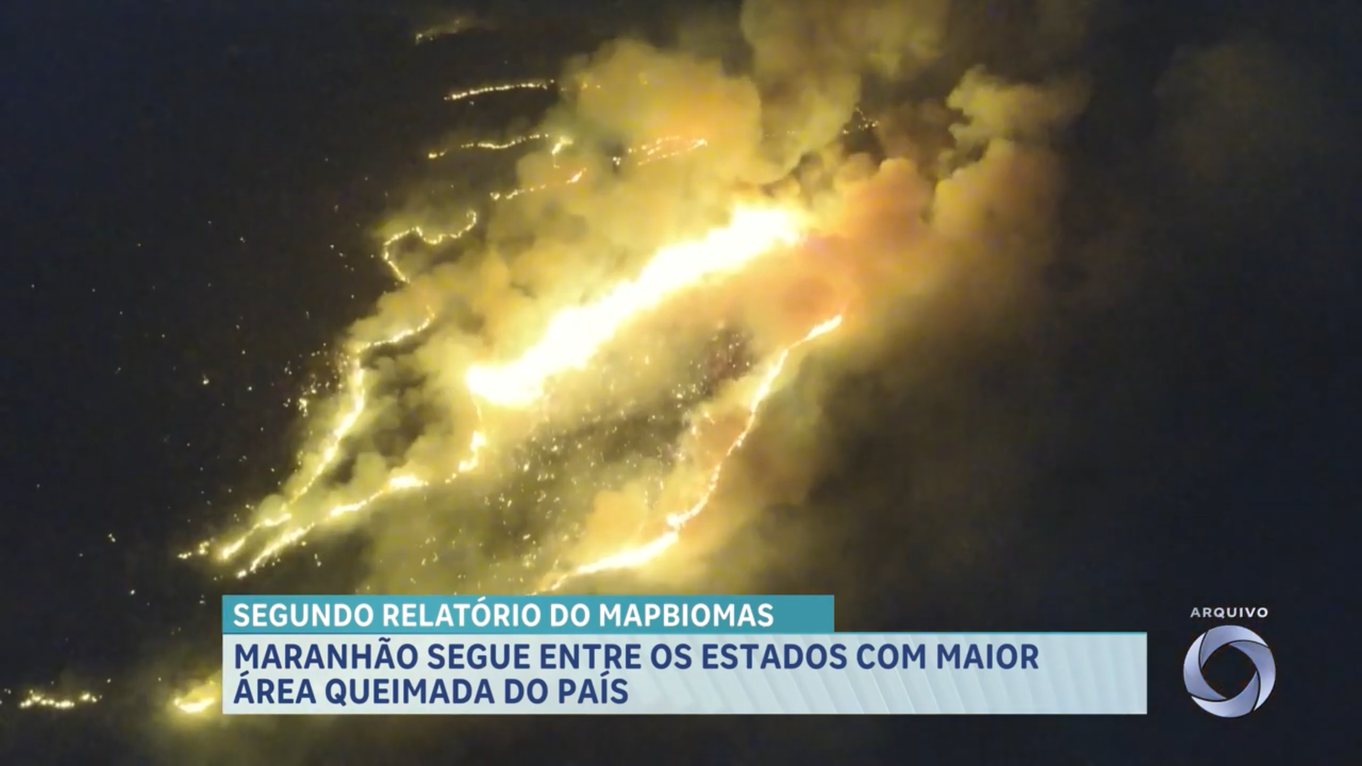 Maranhão é o 3º do país em total de área atingida por queimadas