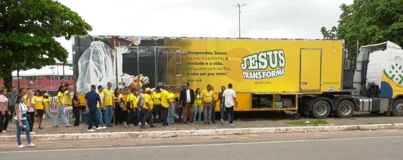Carreta Missionária oferece atendimentos gratuitos de saúde e assistência no Anjo da Guarda