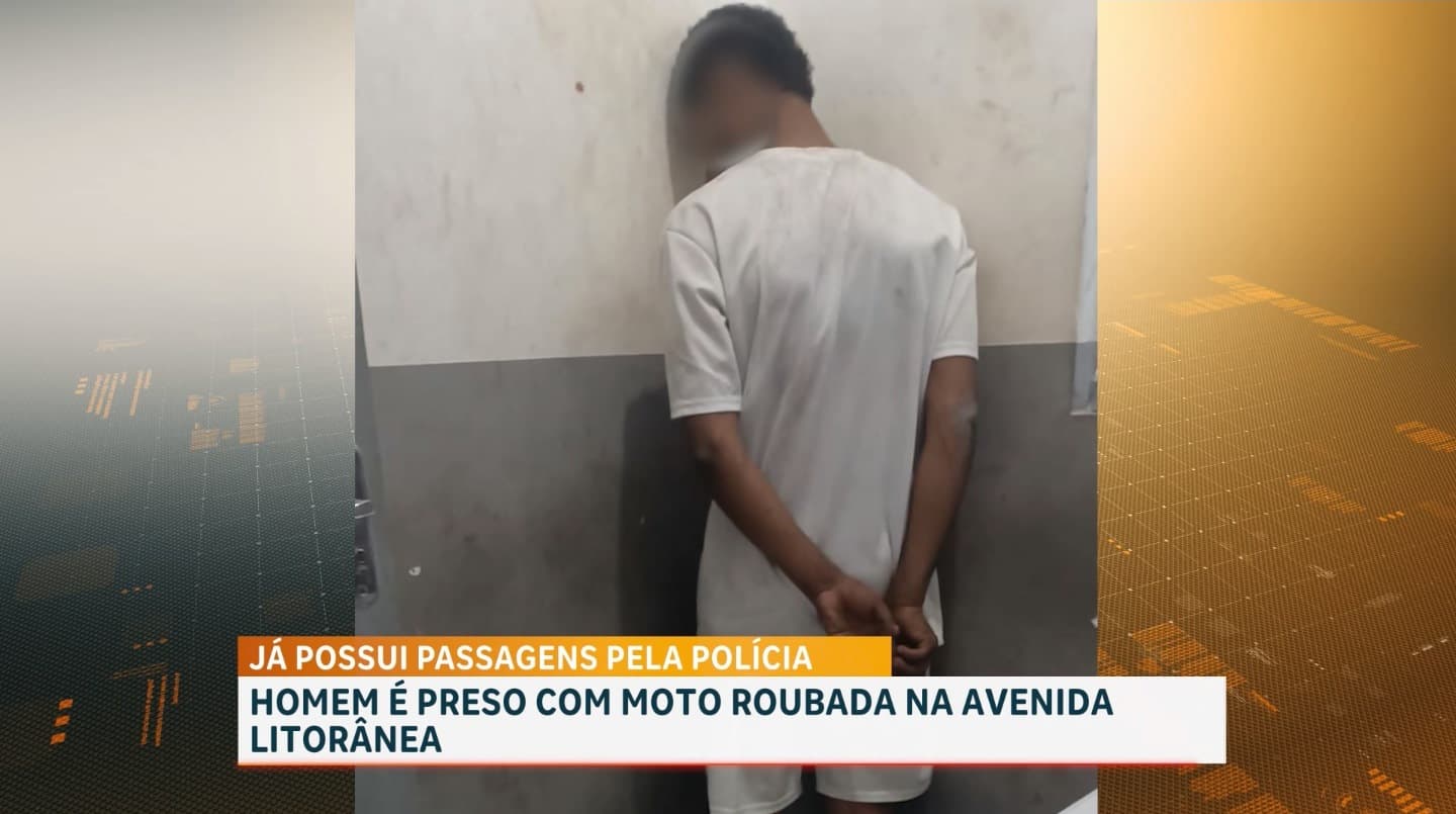 Homem investigado por roubo de veículos é preso no bairro Divinéia, em São Luís