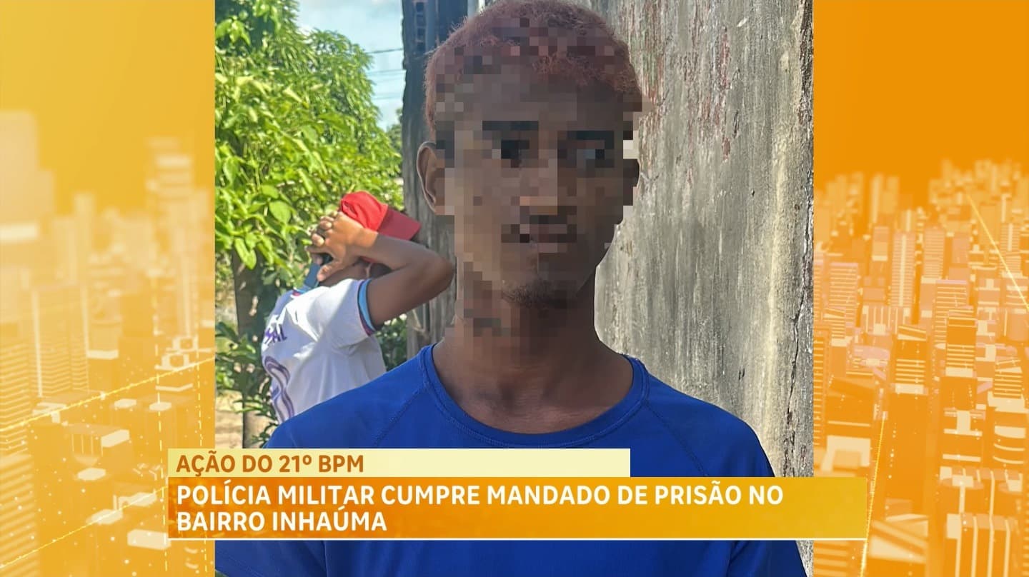 Homem com três mandados de prisão em aberto é detido pela Polícia Militar em São Luís