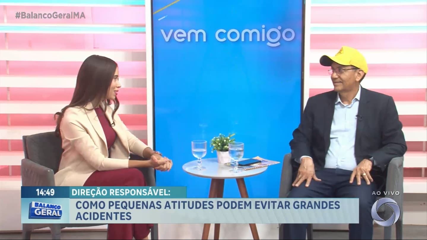 Vem Comigo: presidente da SOS Vida pela Paz no Trânsito fala sobre número de sinistros em São Luís