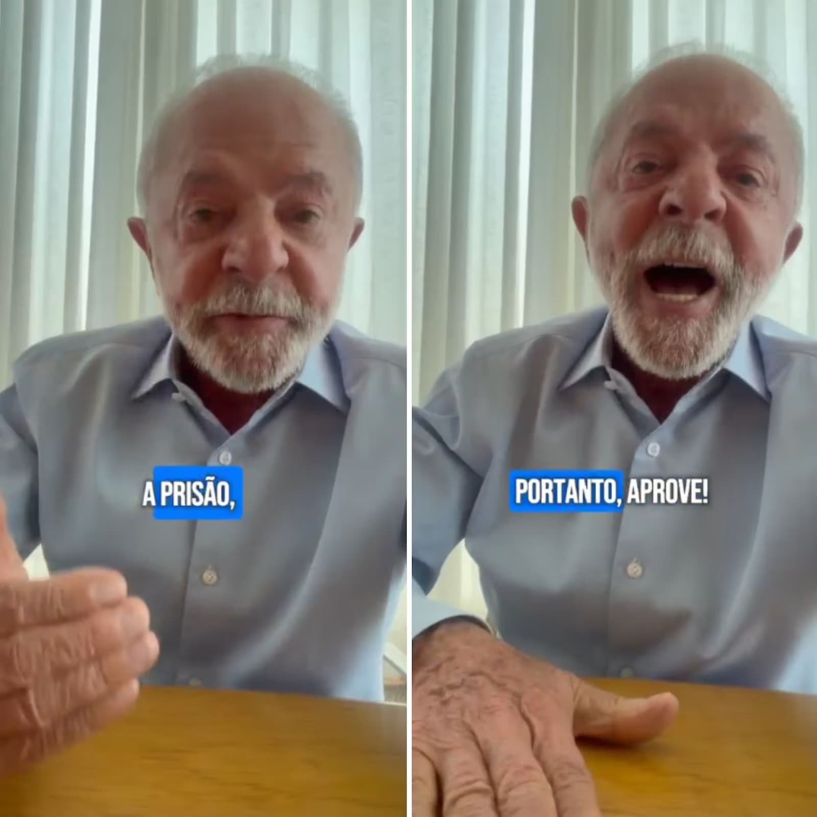 Em novo vídeo, Lula desafia Flávio Bolsonaro a aprovar PEC da Segurança Pública no Senado