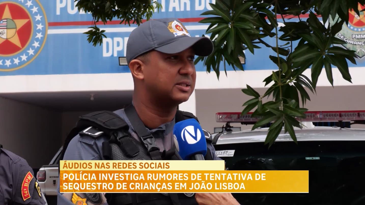 Polícia reforça monitoramento e tranquiliza população após rumores de tentativa de sequestro em João Lisboa