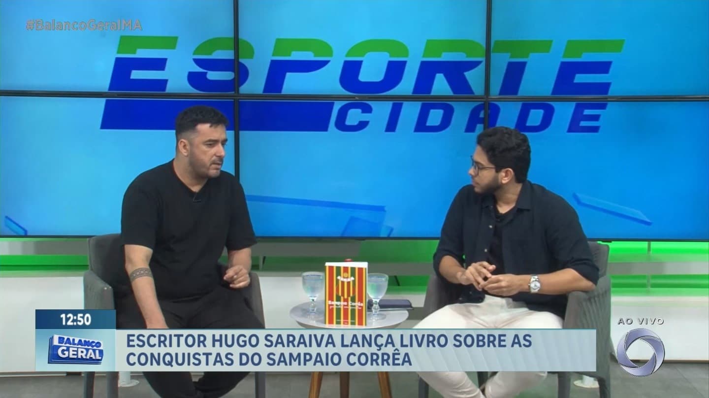 Hugo Saraiva lança livro sobre conquistas do Sampaio Corrêa