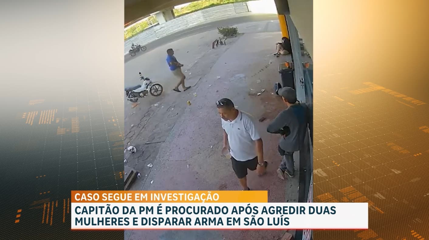 Capitão da PM é procurado após agredir duas mulheres em posto na Cohama
