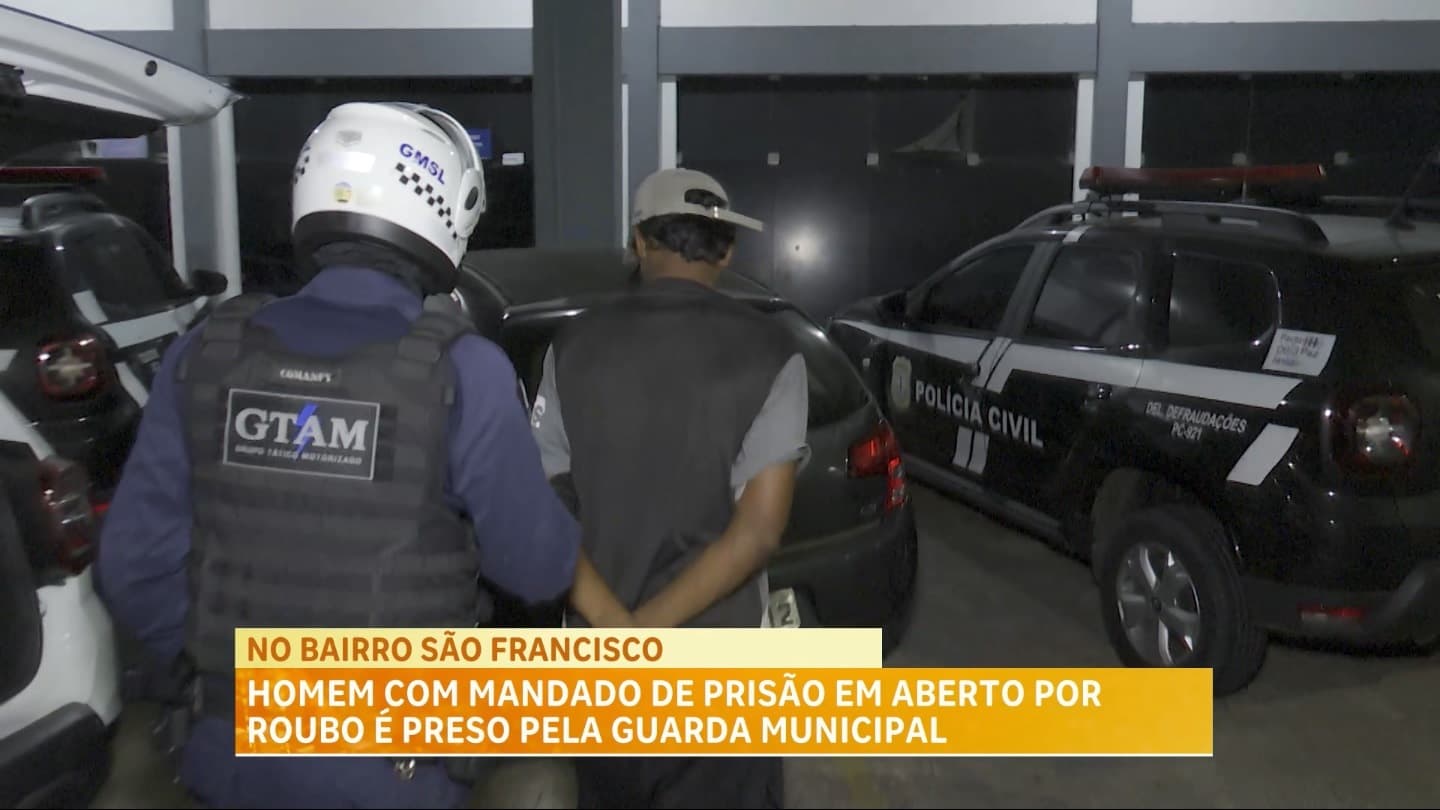 Guarda Municipal prende homem procurado por roubo em São Luís