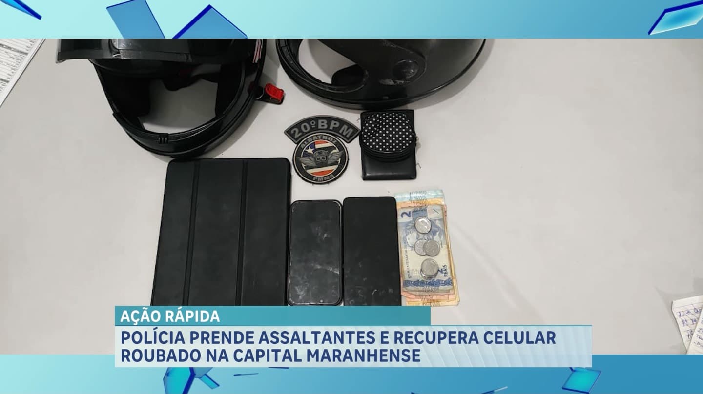 PM prende suspeitos de assalto no Cruzeiro do Anil, em São Luís